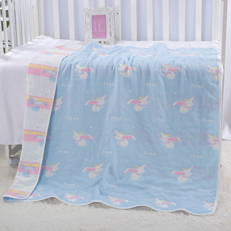 Title 38, Cotton Six-layer Gauze Towel Quilt Gauze Bath T...