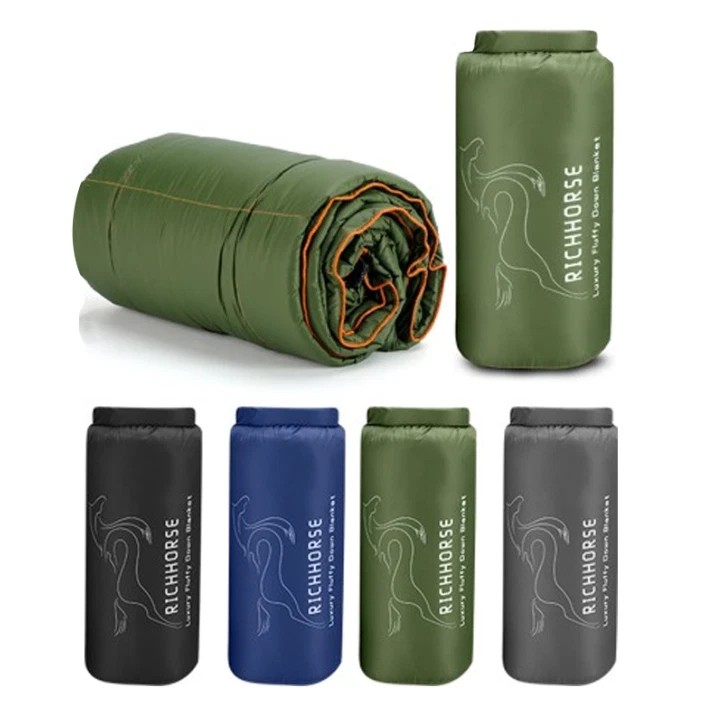 Down Camping Blanket Camping Hiking Puffy Down Blanket Packable Lightweight Down,Note The Blue Area In The Main Image For The Product Specifications.