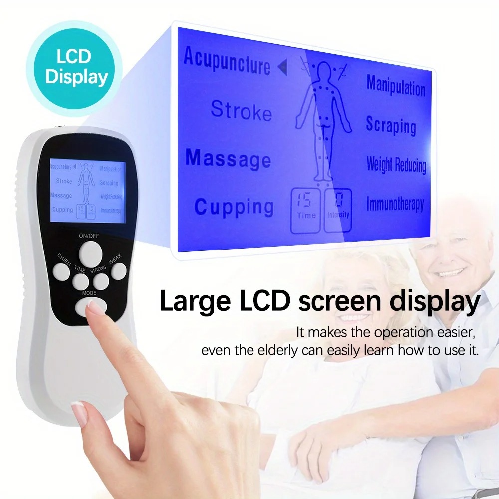 Rechargeable Electric Mini Massager, Portable Muscle Stimulator For Body Relaxation, Suitable For Back, Neck And Shoulders.