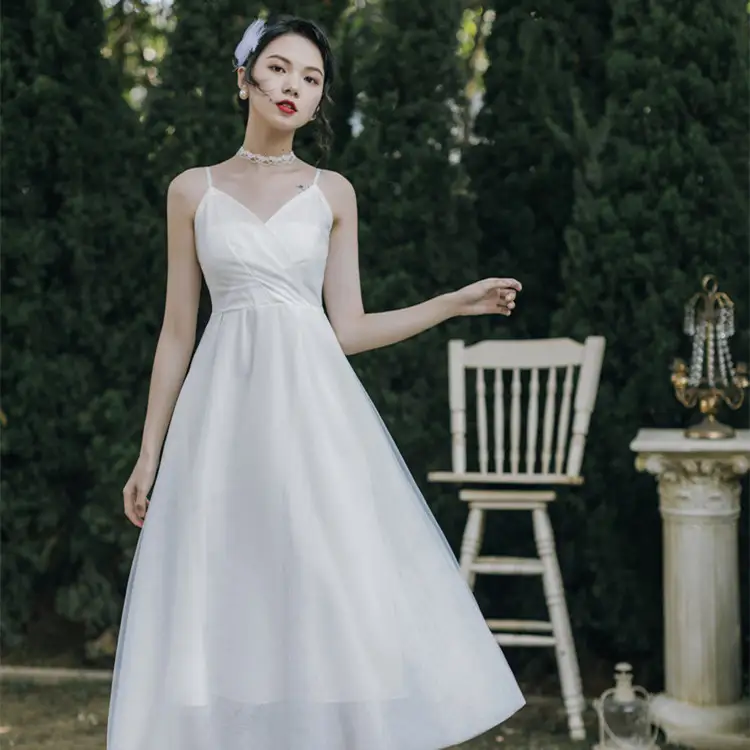 Vintage Mesh Long Gentle Fairy Slip Dress