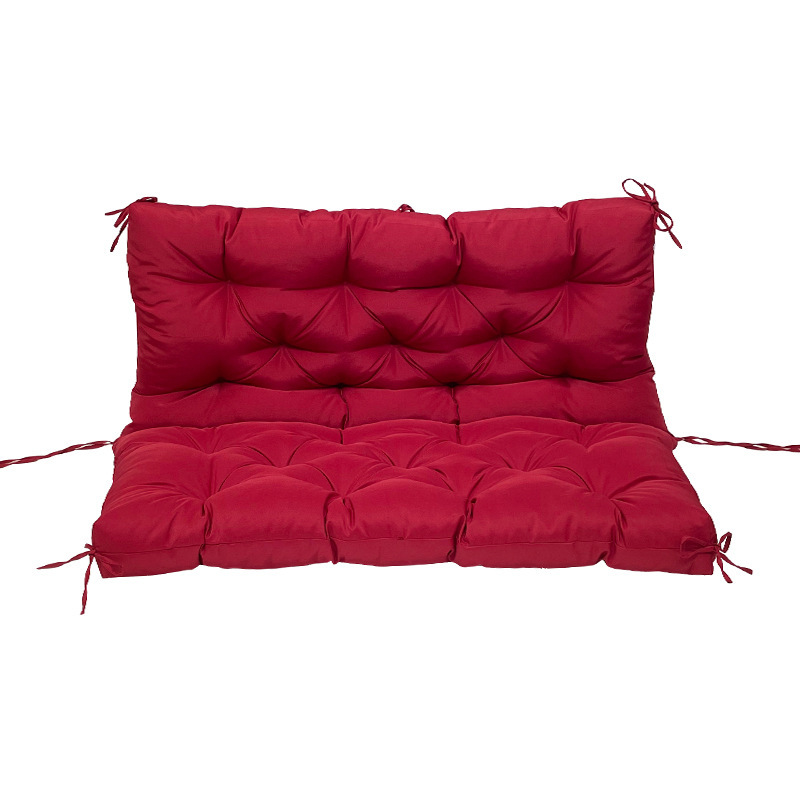 Swing Cushions 2-3 Seater Replacement Waterproof Bench Cushion 47.2x39.4x3.94in-120x100x10cm — view 2