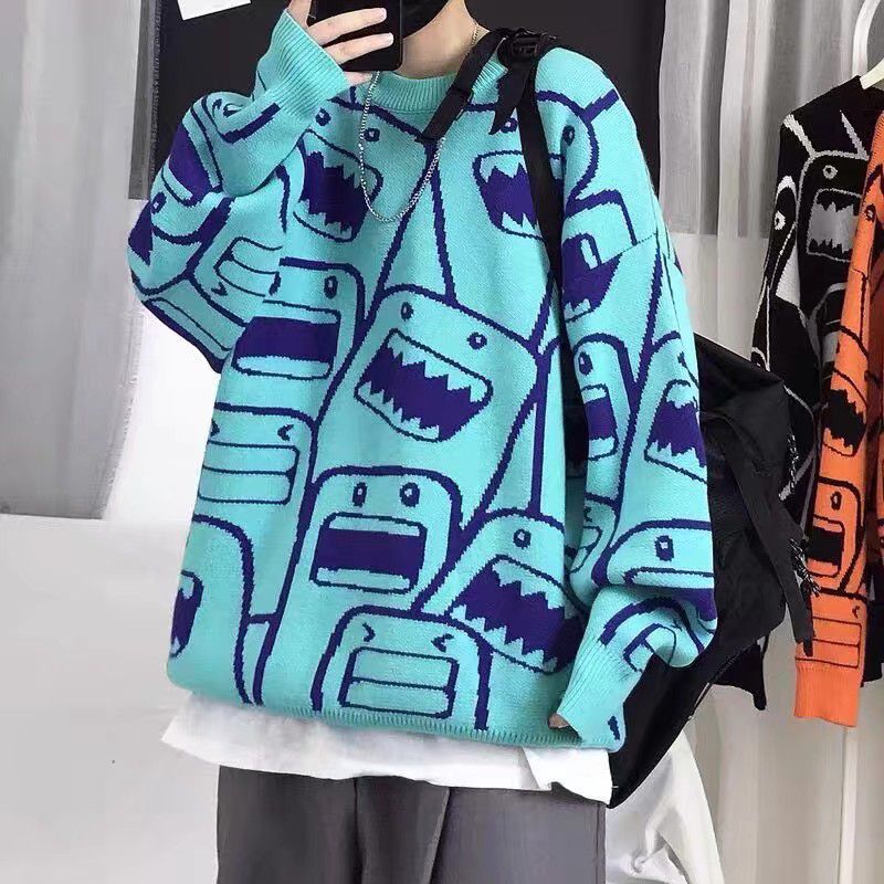 Title 4, Cartoon Guochao Pullover – Comfortabel en modie...