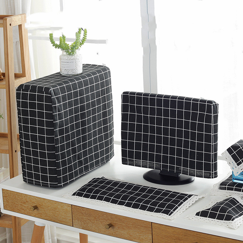 Desktop All-inclusive Display Three-piece Dust Cover