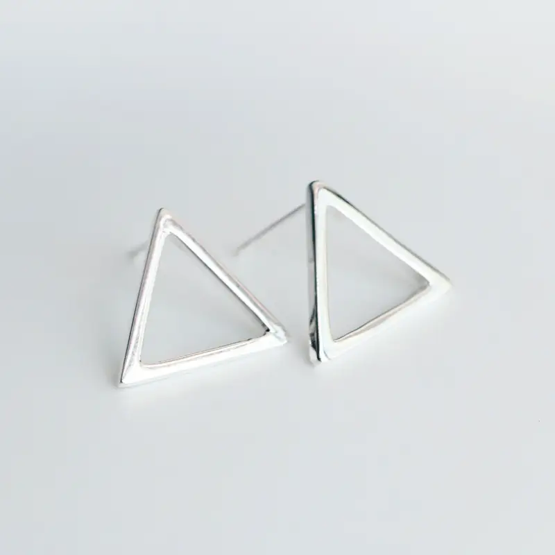 Female Korean Fashion Personality Square Earrings