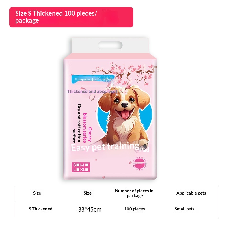 Disposable Pet Pee Pads For Dogs, Absorbent Diaper Mats