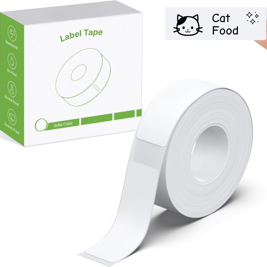 Véritable fabricant d'étiquettes ruban standard laminé thermique remplacement de