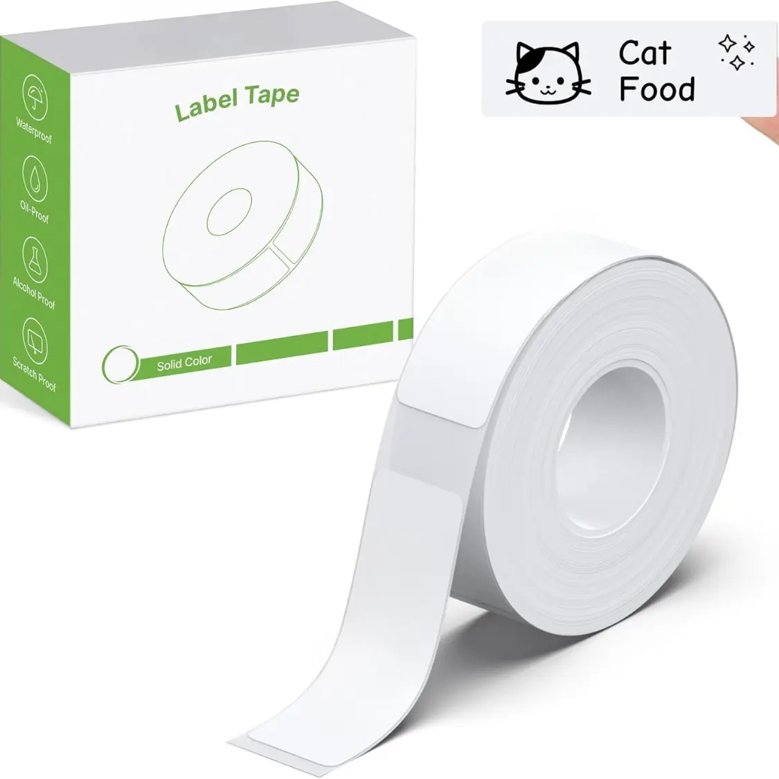 Genuine Label Maker Tape Standard Laminated Thermal