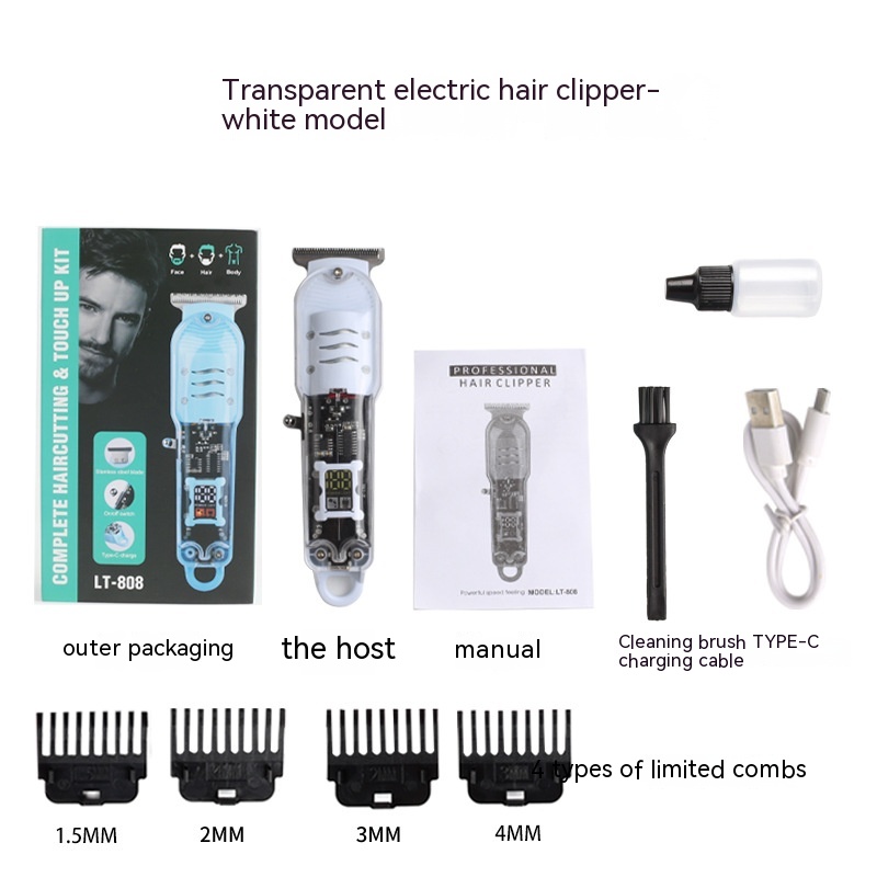 Title 7, Engraving Oil Head Professional Transparent Ele...