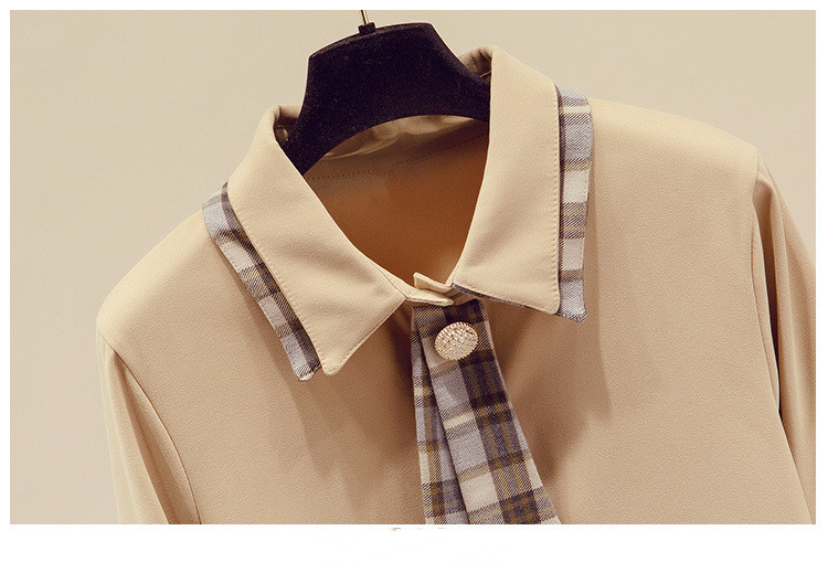 Chiffon Shirt Women's Western Style Bottoming Top