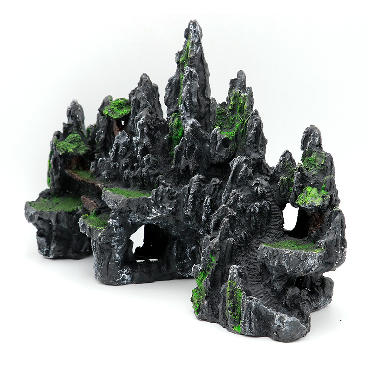 Title 5, Resin Large Creative Landscape Rockery Ornaments