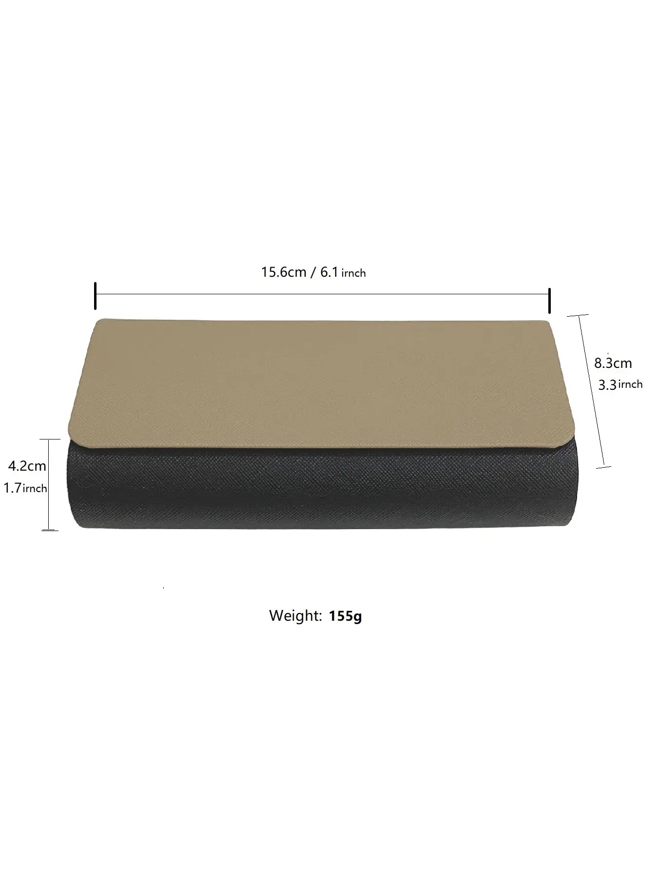 Dual Glasses Case 2-in-1  Double Eyeglasses Case For Women & Men