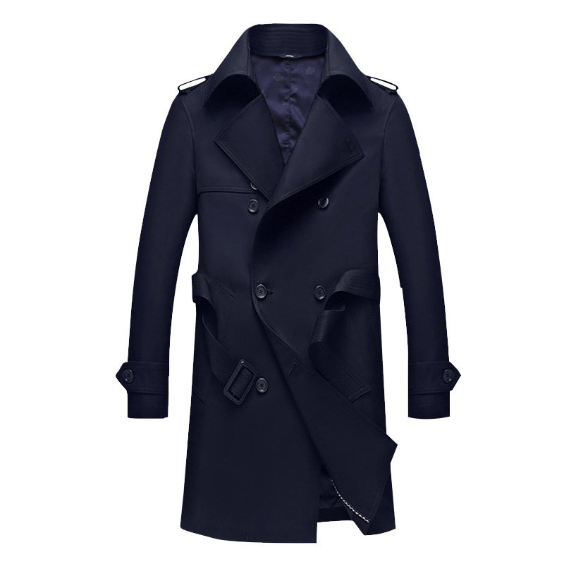 Fashion Personality Men's Business Casual Jacket Navy - Shop at LoveMi