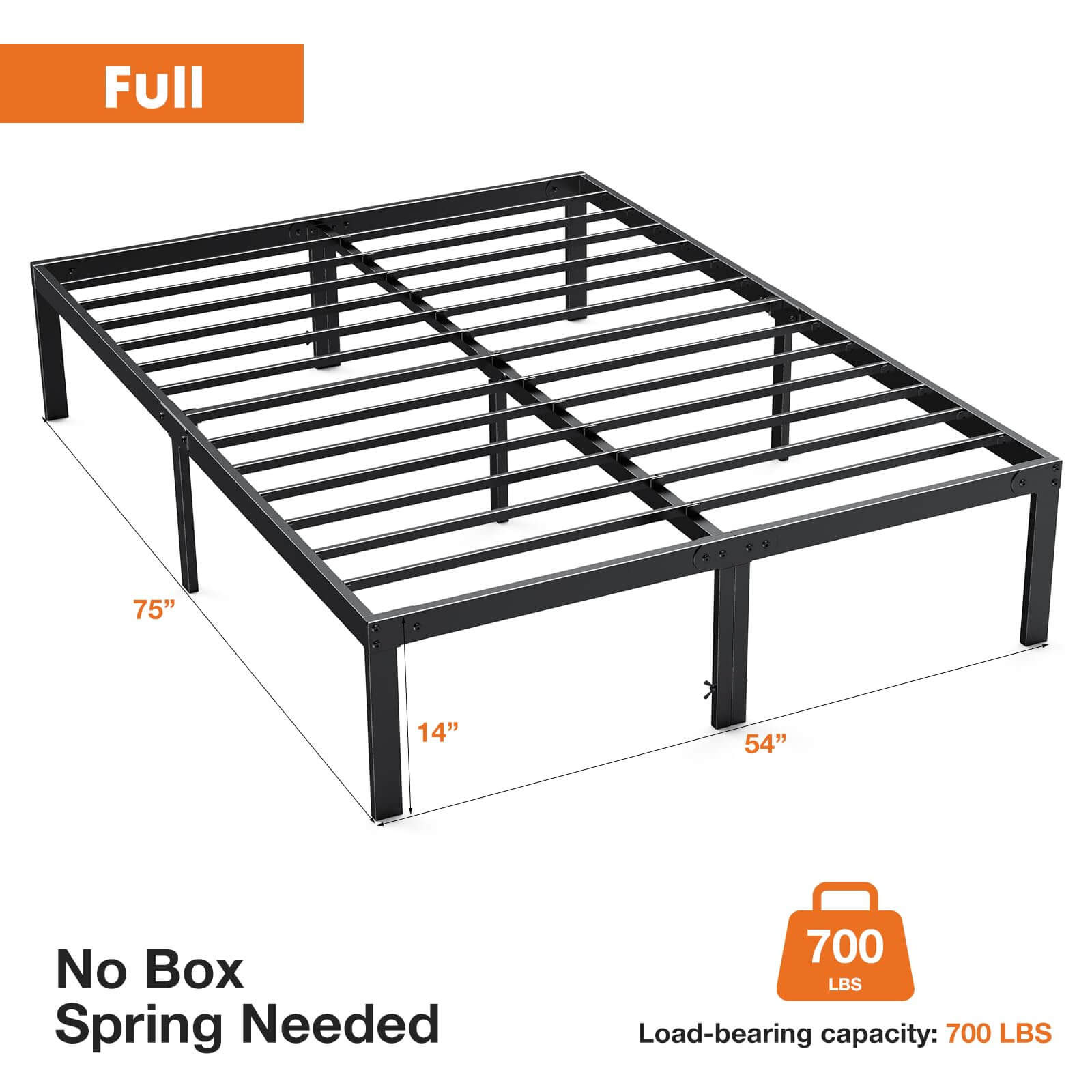 Heavy Metal Bed Frame image 3