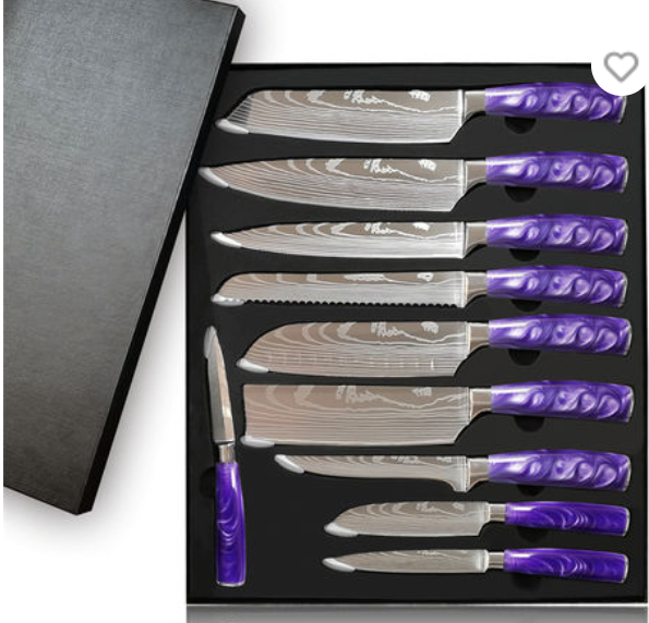 Креативный домашний фиолетовый нож для фруктов и овощей