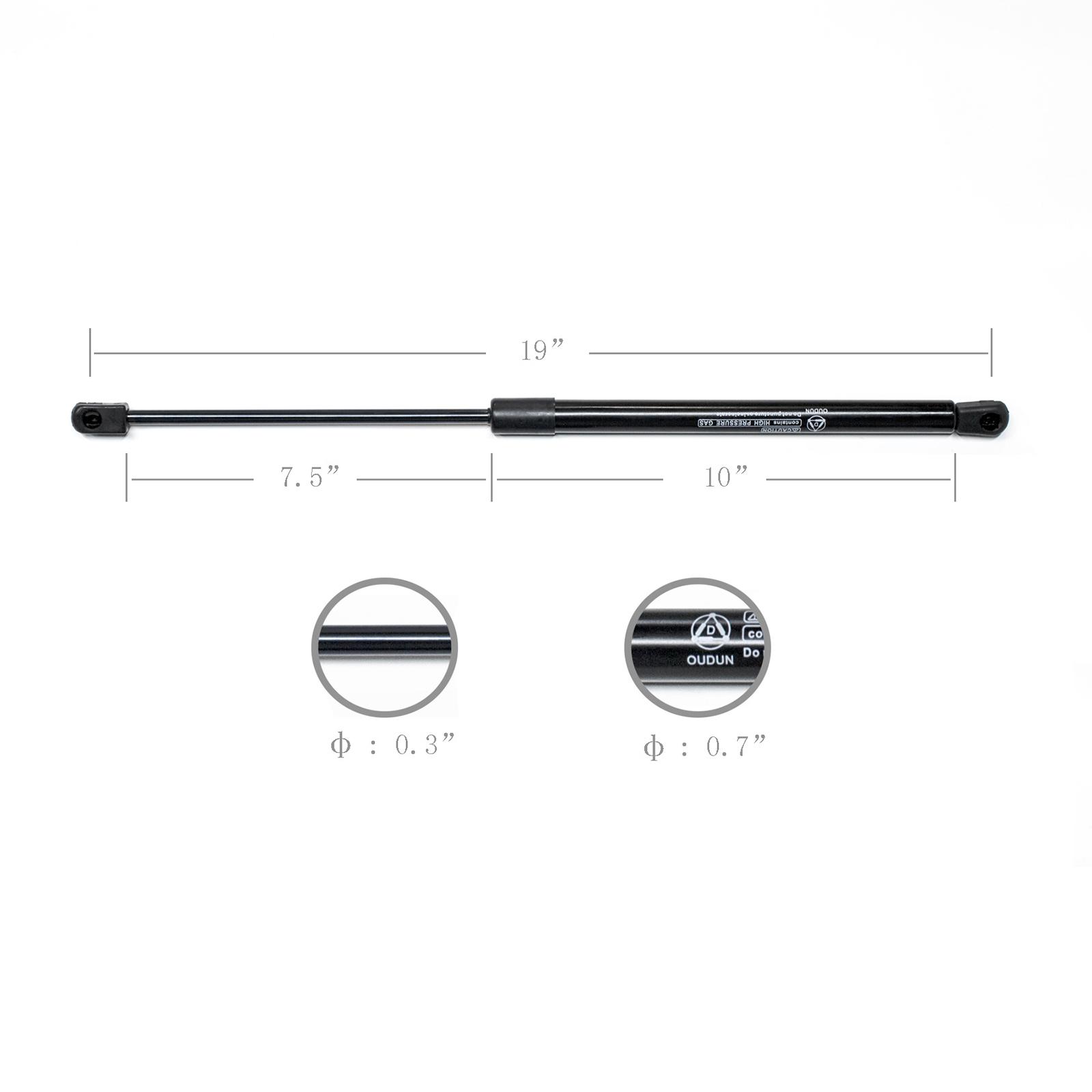 3 Sets Of - Front Hood Lift Support Struts Shock Rod Arms Gas Spring Fit 02-09 Ram OD