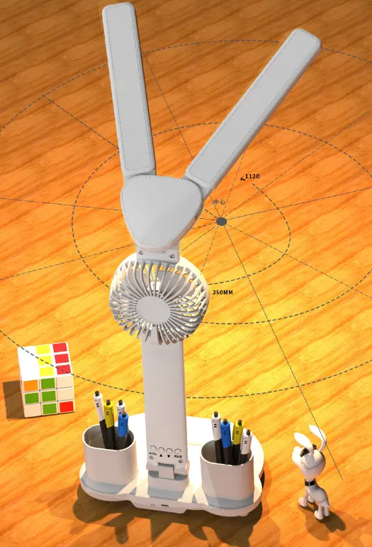 Foldable LED Table Light Eye Protection Multifunction
