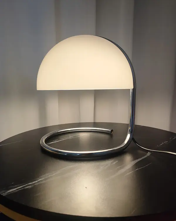 Table Lamp Retro Metal Bedroom Bedside Mushroom