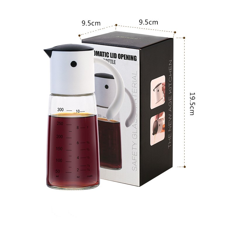 Title 4, Automatic opening and closing oil can borosilic...