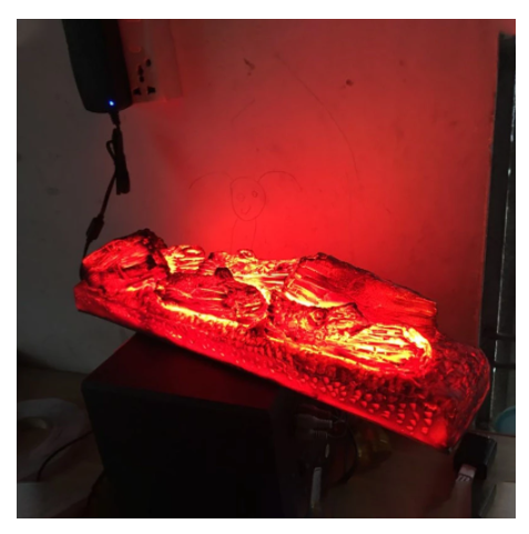 Electric Fireplace Simulation Charcoal Decoration Campfire Shooting Props
