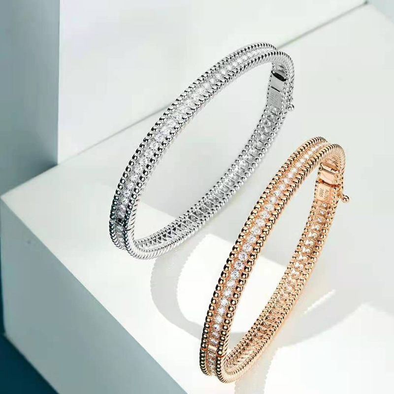 Gypsophila Bracelet High Carbon Diamond 925 Sterling Silver