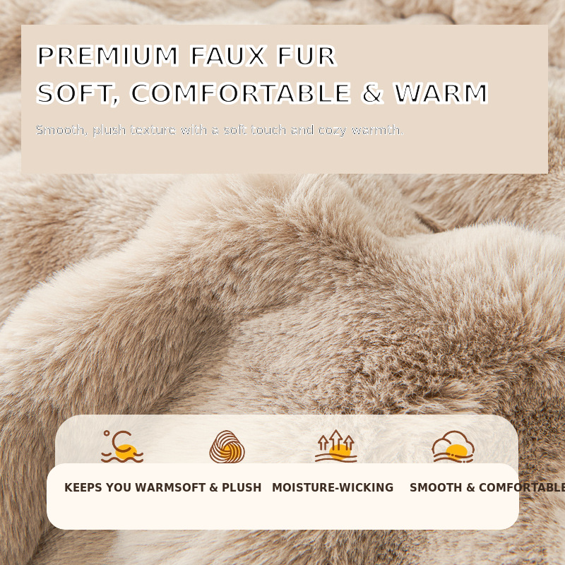 Dog Mat - Winter Thickened, Warm And Slip-resistant Pet Mat For Cats And Dogs' Beds detail photo 3
