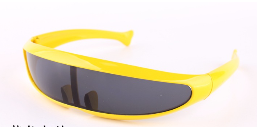 Title 4, X Men Fish Shaped Laser Glasses Mercury Lens