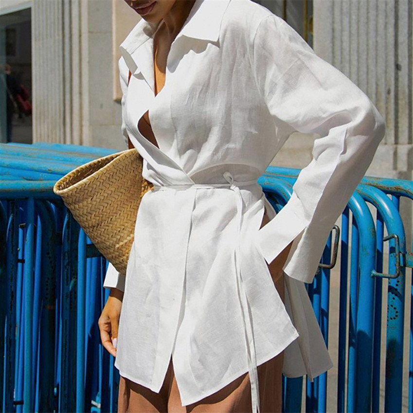 Women's Temperament Leisure Versatile Long Sleeve Shirt