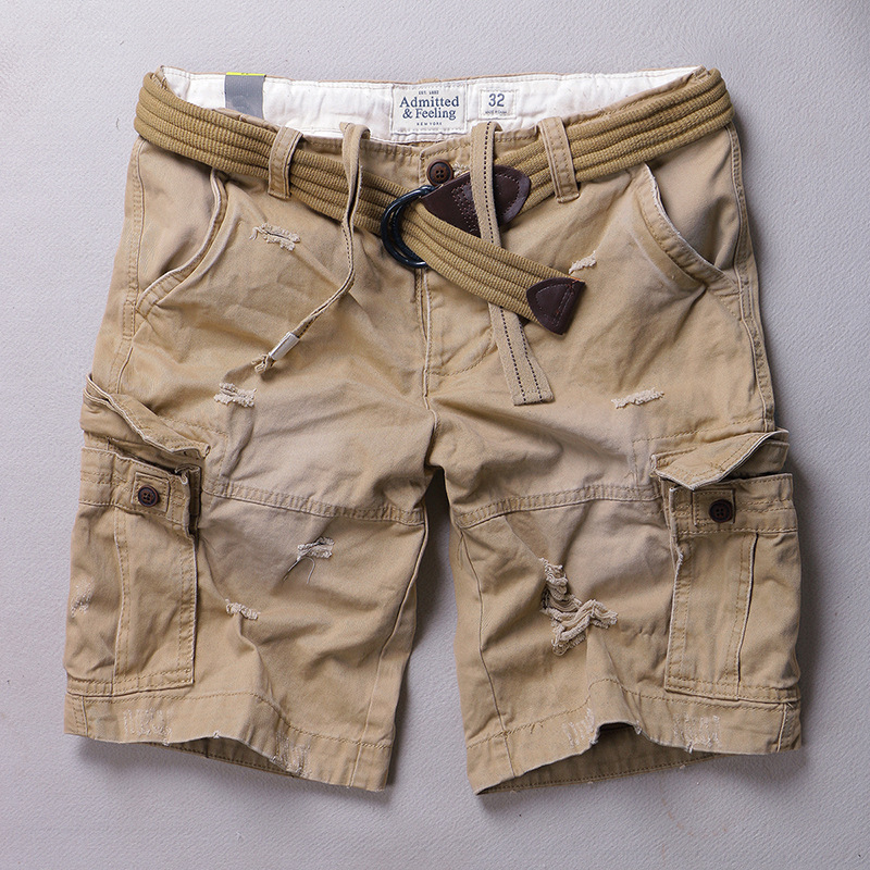 Plus Size Pants Camo Men's Shorts