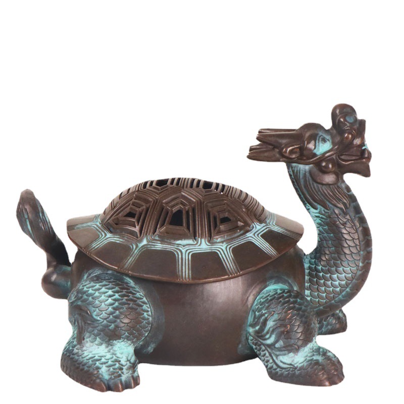 Title 5, Alloy God Beast Incense Burner Home Office Deco...