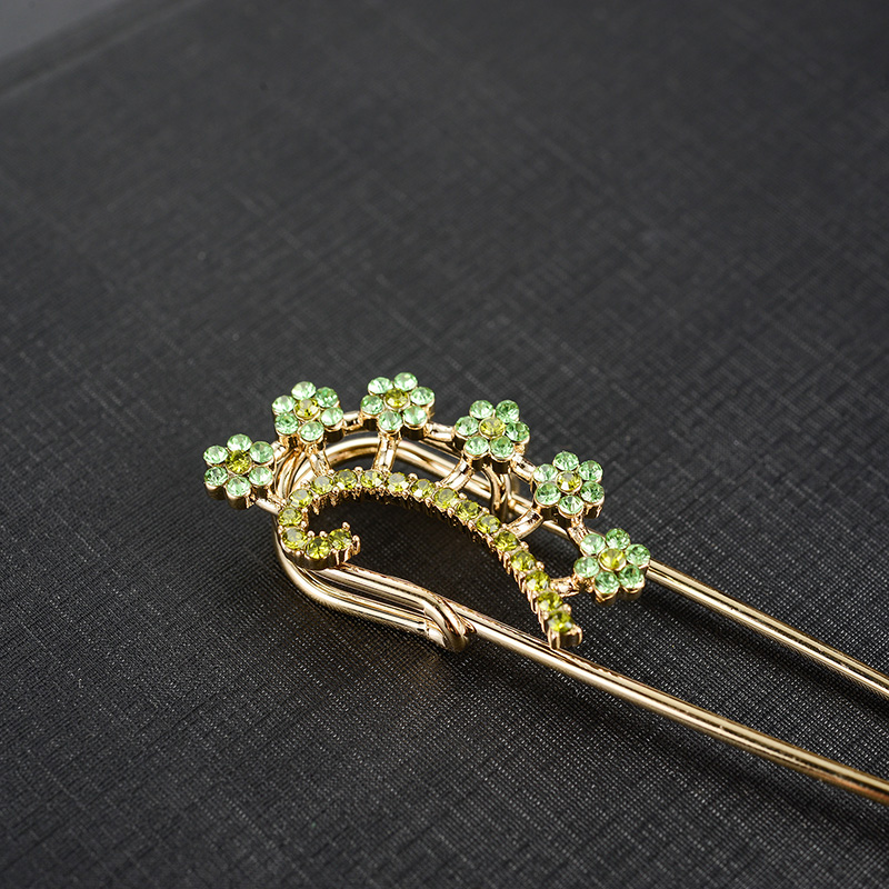 Gold-Tone Flower Brooch, picture 3 of 3