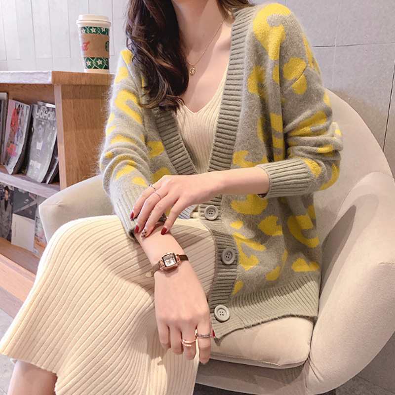 Title 4, Korean Style Loose Knit Sweater Women