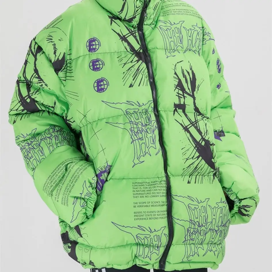 Personalized Creative Printing Men and Women Thick Cotton Clothing