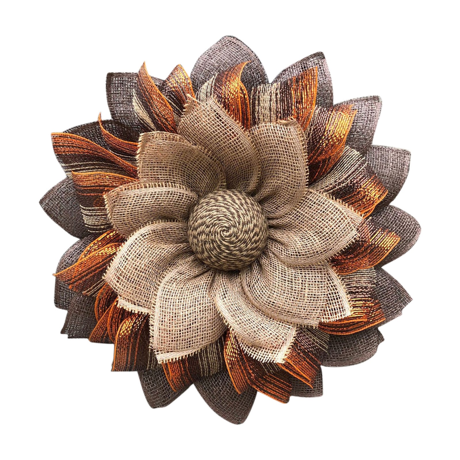 Halloween Autumn Color Wreath 40cm Cloth Harvest Festival