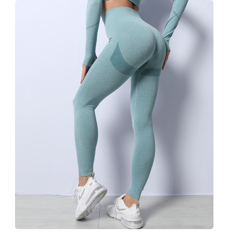 Title 5, Sneldrogende, high-waisted workout broek met he...