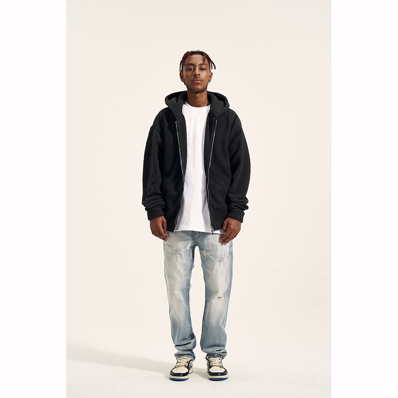Tide Brand Street Men's Loose All-match Jeans With Small Feet