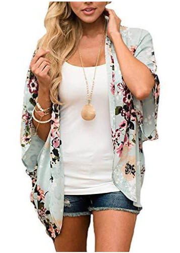 Title 4, Digital Print Cardigan Sun Protection Clothing