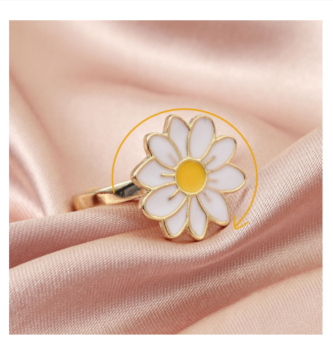 Модное вращающееся кольцо The Same Sweet Butterfly