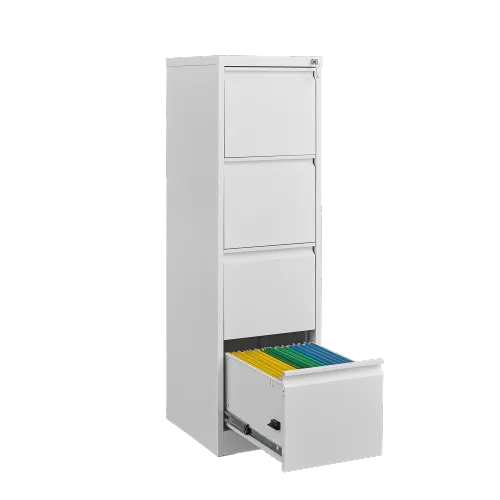 4-drawer Filing Cabinet With Lock