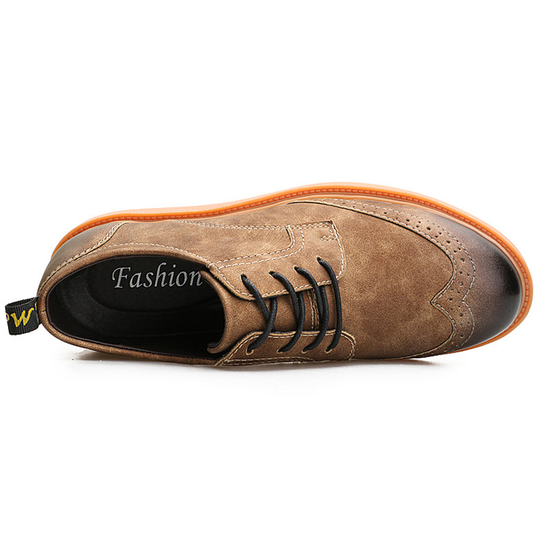 Title 7, British carved brogue carved men