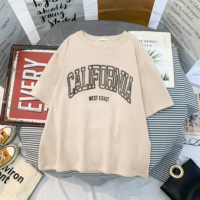Summer Harajuku Women's Casual T shirt Printed Top 2 Style - Shop at LoveMi