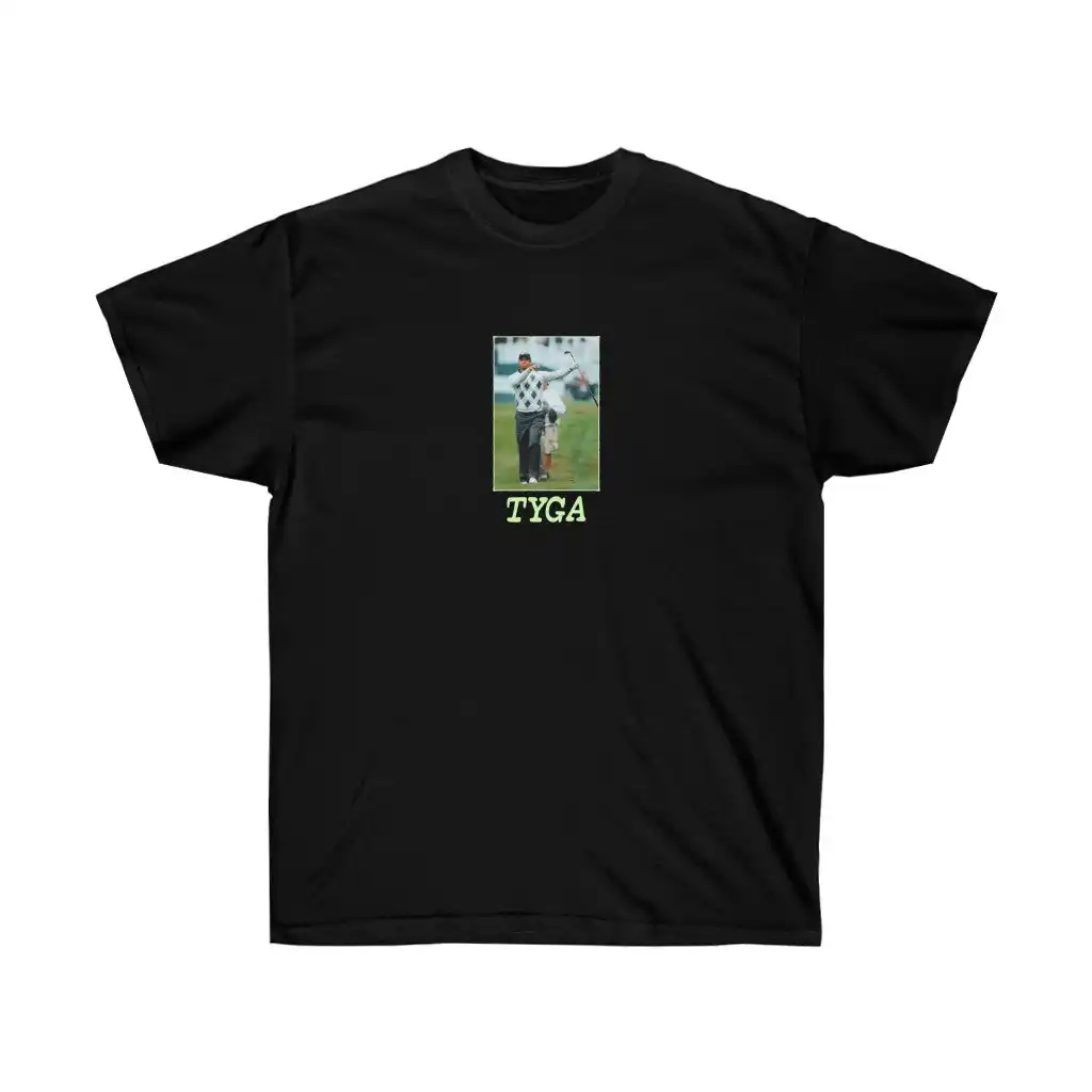 Summer Black Print Short Sleeve T-Shirt