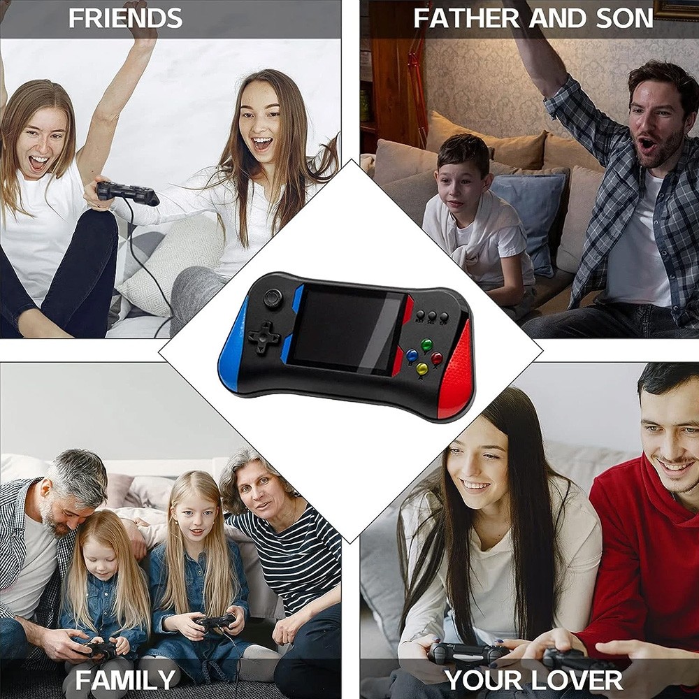 3.5'' 500 Classic Games Handheld Retro Video Game Console Player For Kids Adults