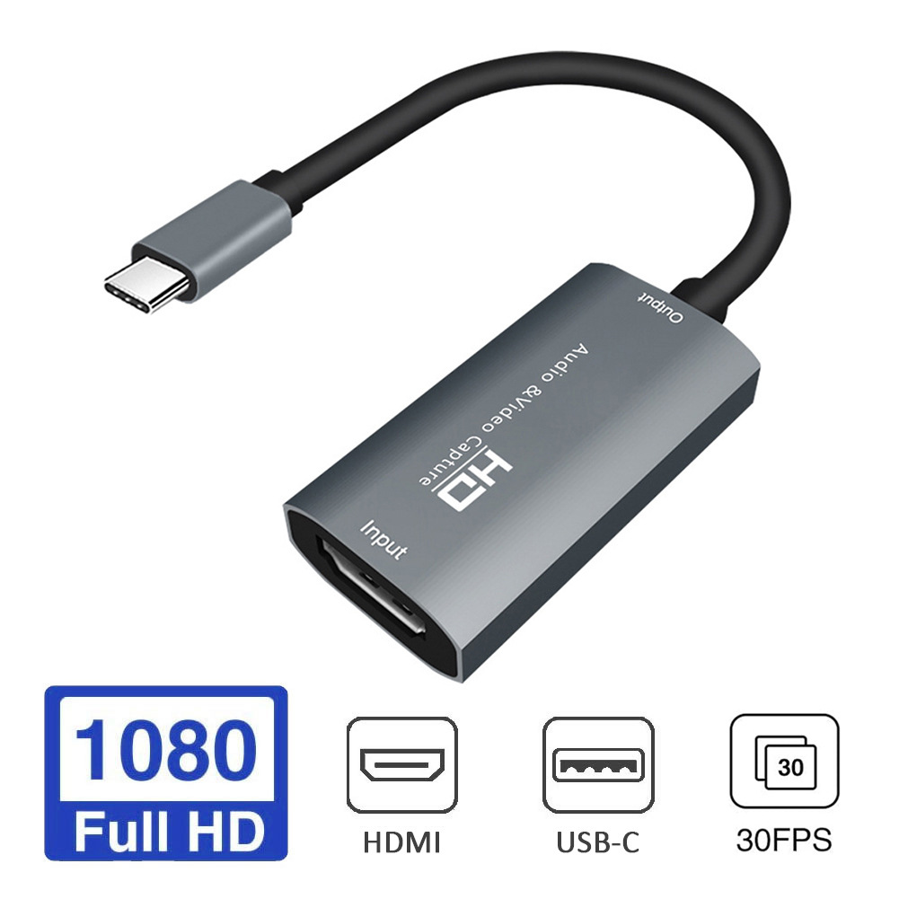 Title 2, 4K HDMI zu Typ-C HD Videoaufnahmekarte. Erfasse...