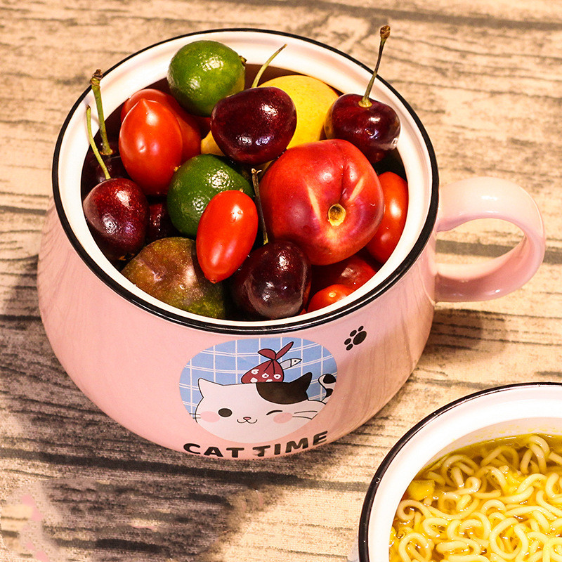 Super Cute And Super Cute Girl Large Capacity Coffee Mug