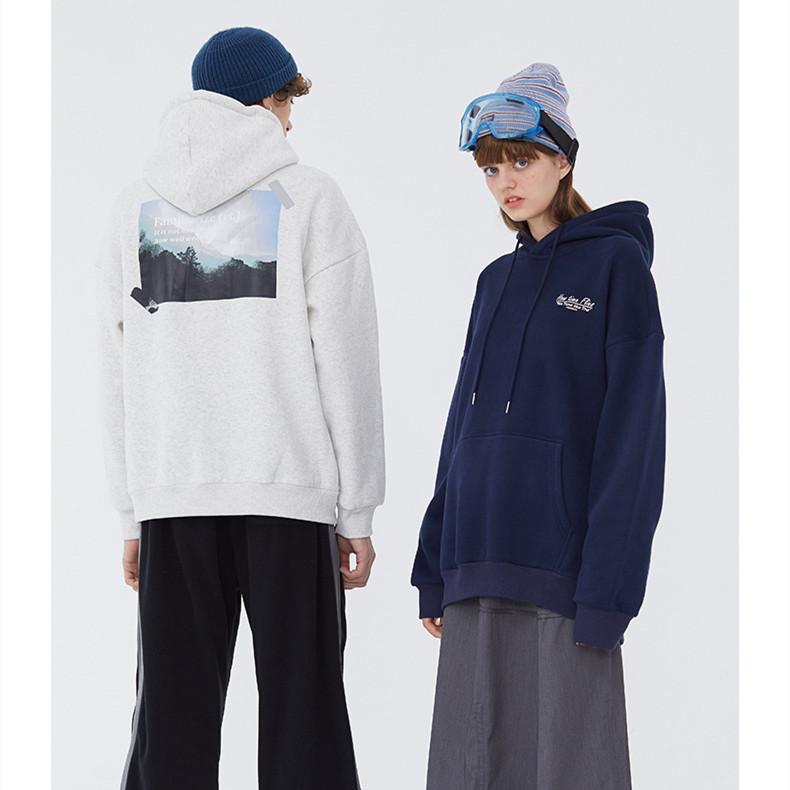 Title 6, Casual Couple Lazy Hong Kong Flavor Hooded Sweater