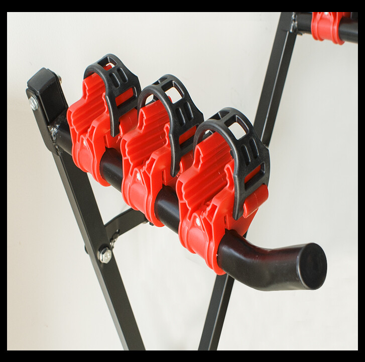 Heavy Duty 3 Bicycle Rear Tow Bar Bike Car Cycle Carrier Rack Hatchback CarVan — image 8