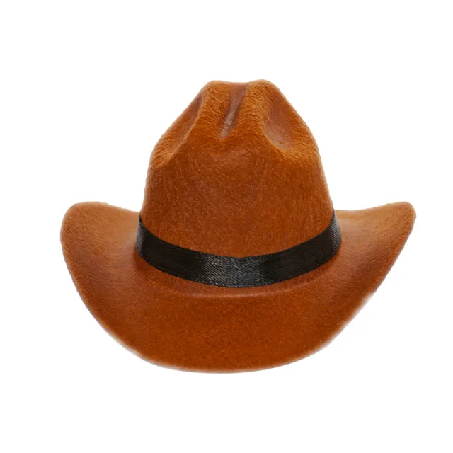 Pet Cat Western Straw Cowboy Hat Brown Cowboy Hat - Shop at LoveMi