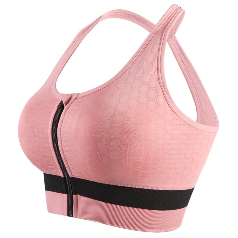 Title 5, Front Zipper Sports Underwear Women Shockproof ...