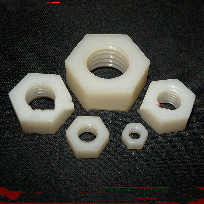 Plastic Hex Nut Nylon PA Insulation Corrosion Resistant