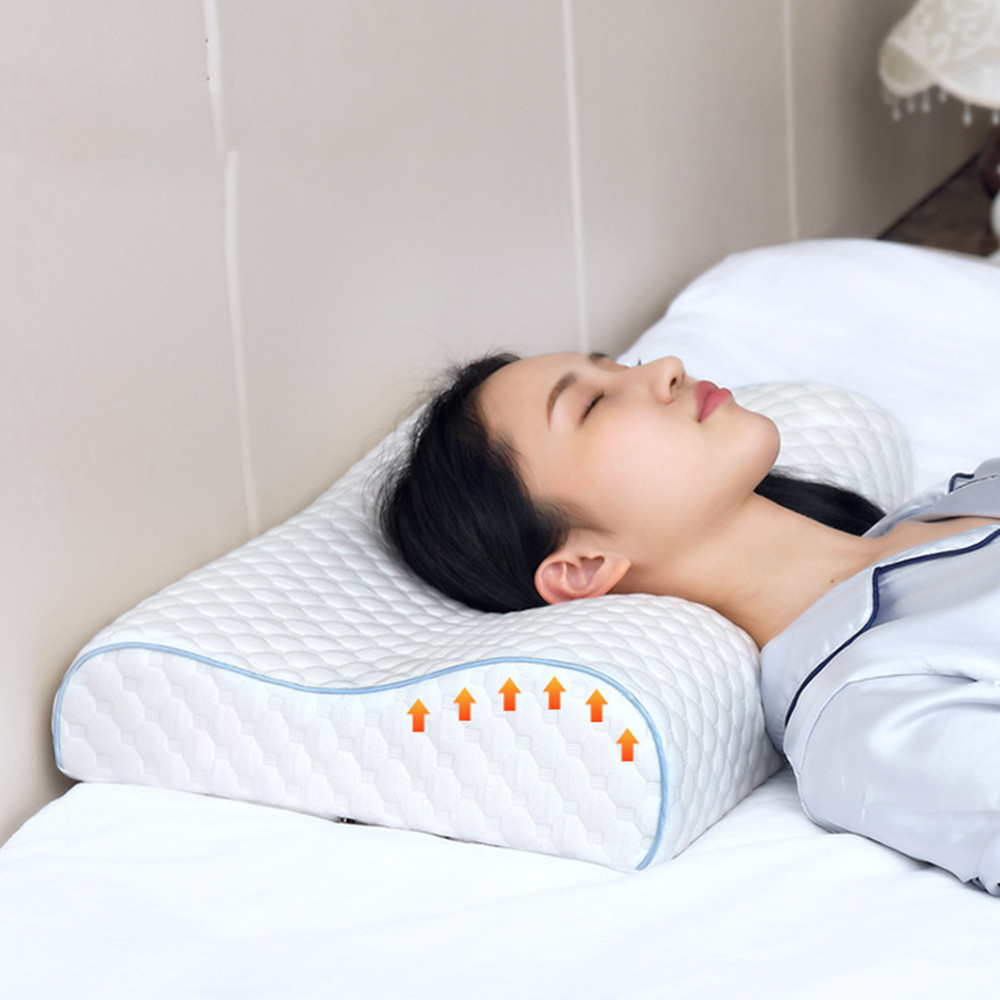 Slow Rebound Memory Pillow Core Neck Pillow Cotton